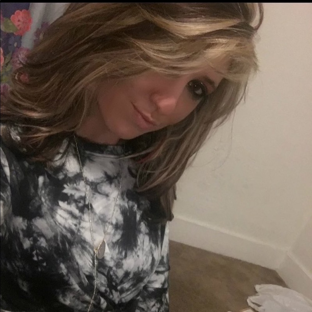 Cute tie dye crop top